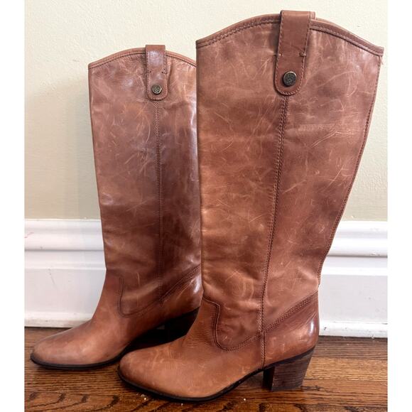 VINCE CAMUTO Genuine Leather Heeled Tall Riding Boots Size 11 (EUR 41) - Picture 1 of 4